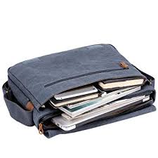 Canvas Laptop Messenger Bag TRP0240