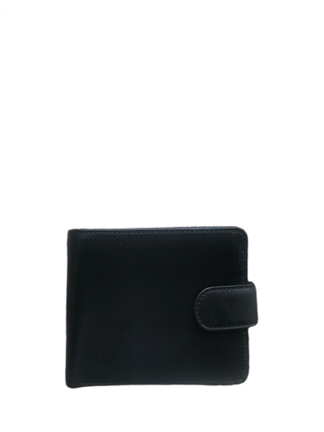 RFID Black Leather Wallet