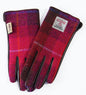 Harris Tweed Leather Gloves