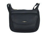 Double Zip Shoulder Bag