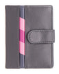 RFID Leather Card Holder With Tab PO12