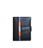 RFID Leather Card Holder With Tab PO12