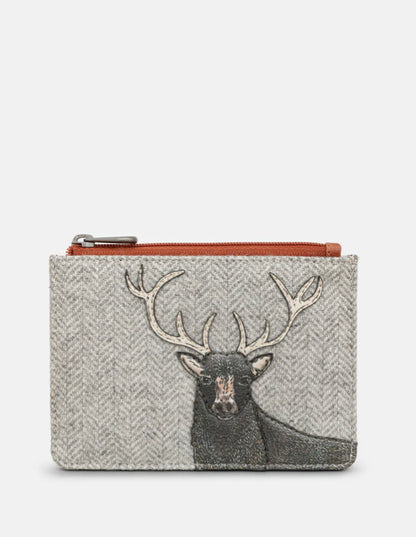 Highland Stag Ziptop Purse