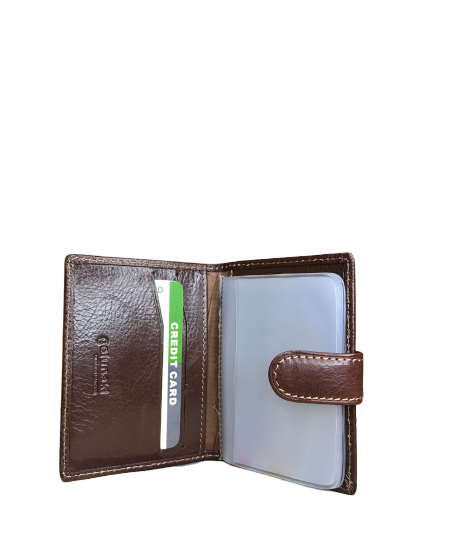 Leather Credit Card Holder SR917