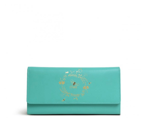 Bee Happy Flap Over Matinee Purse