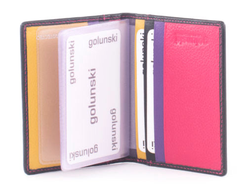 RFID Leather Credit Card Holder