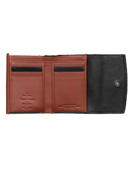 Tumble & Hide Double Flap Wallet Purse