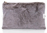 Fur Bag with Chain Strap