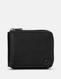 Black Zip Around Wallet
